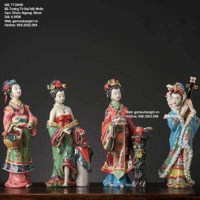 BỘ TƯỢNG TỨ ĐẠI MĨ NHÂN